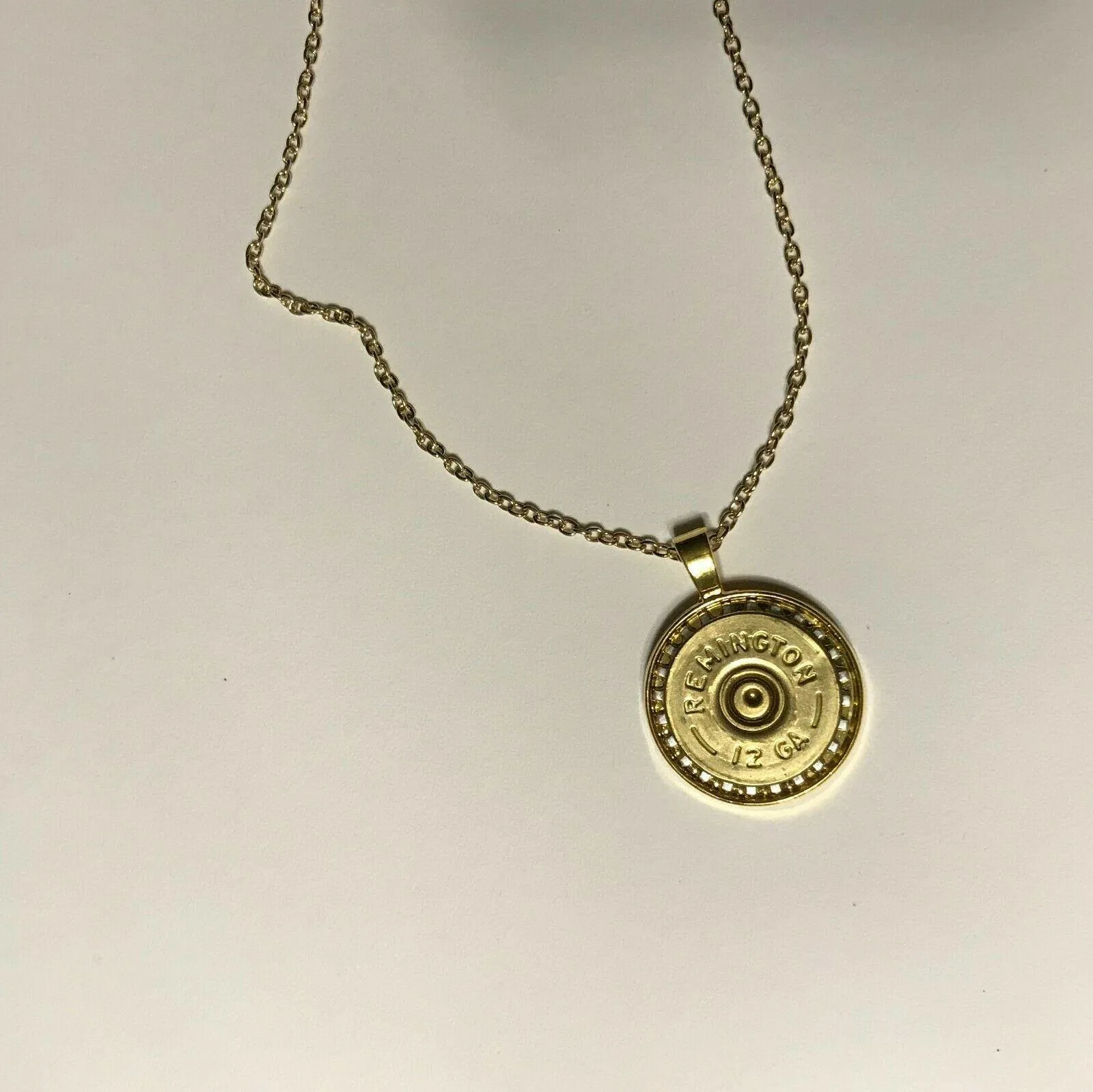 12 Gauge Shotgun Necklace