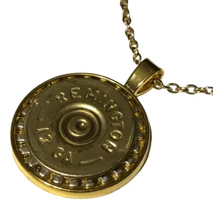 12 Gauge Shotgun Necklace
