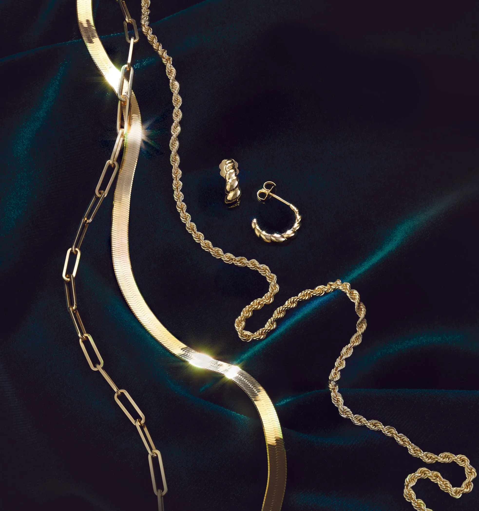 14K Gold 3 mm Rope Chain