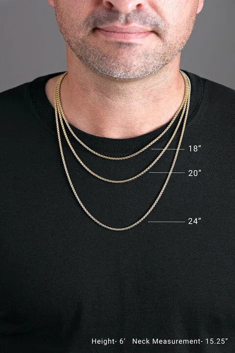 14K Gold 4 mm Rope Chain