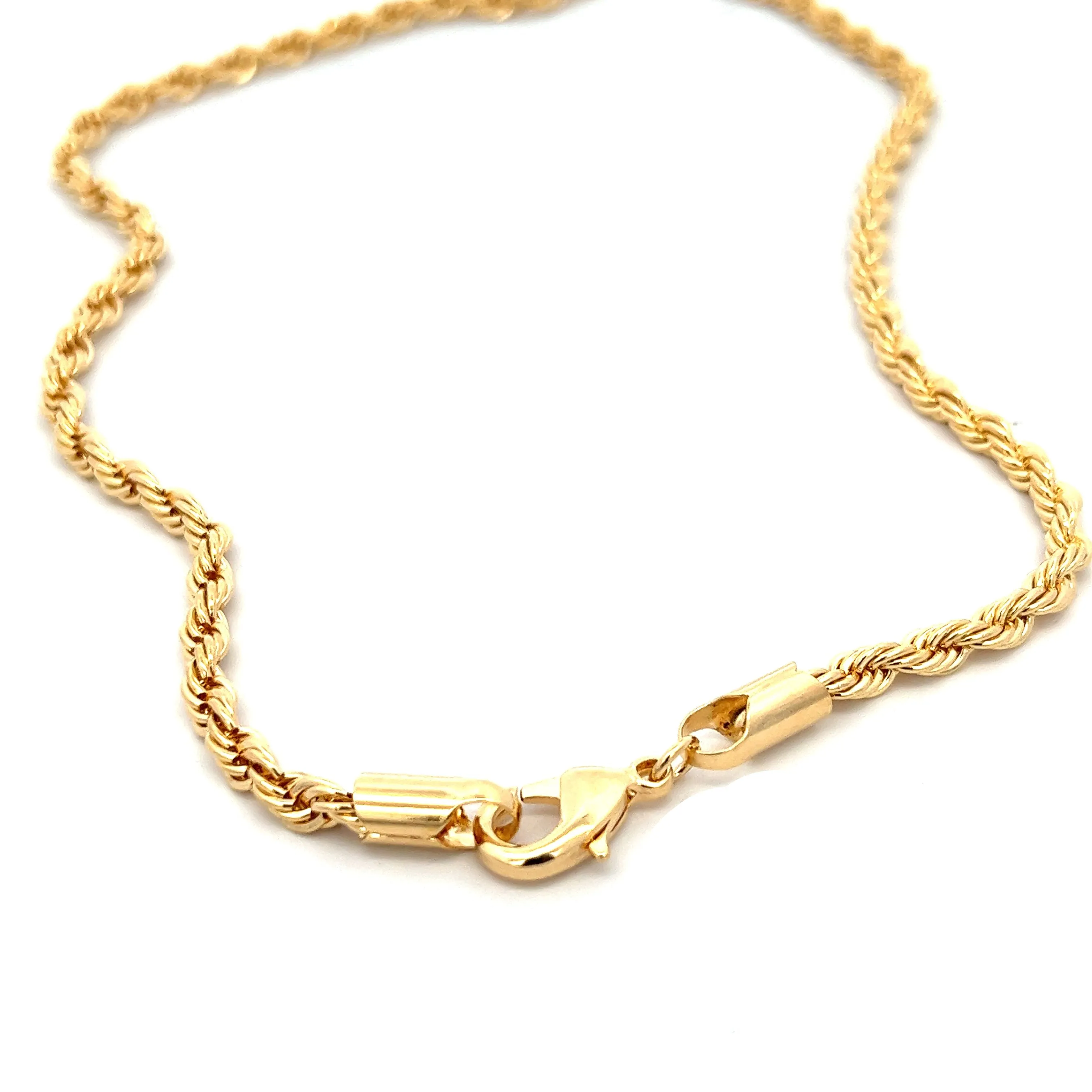14K-gold-filled luxe rope necklace - 16"