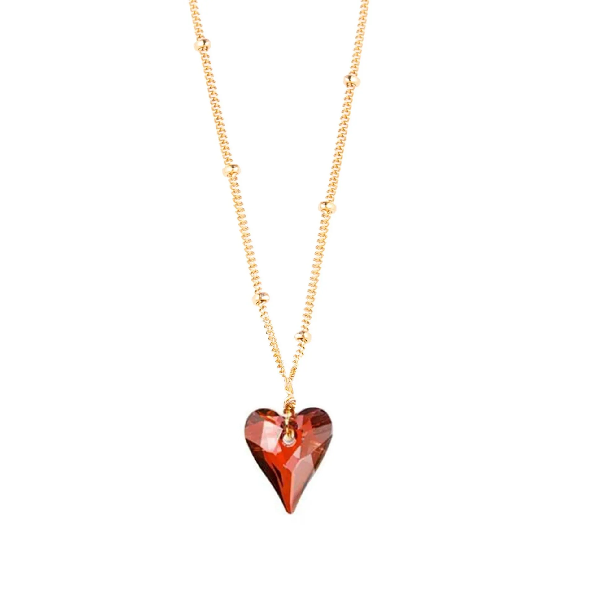 14k RED HEART