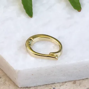 14KT Yellow Gold Medium Pearl Enhancer 8mm