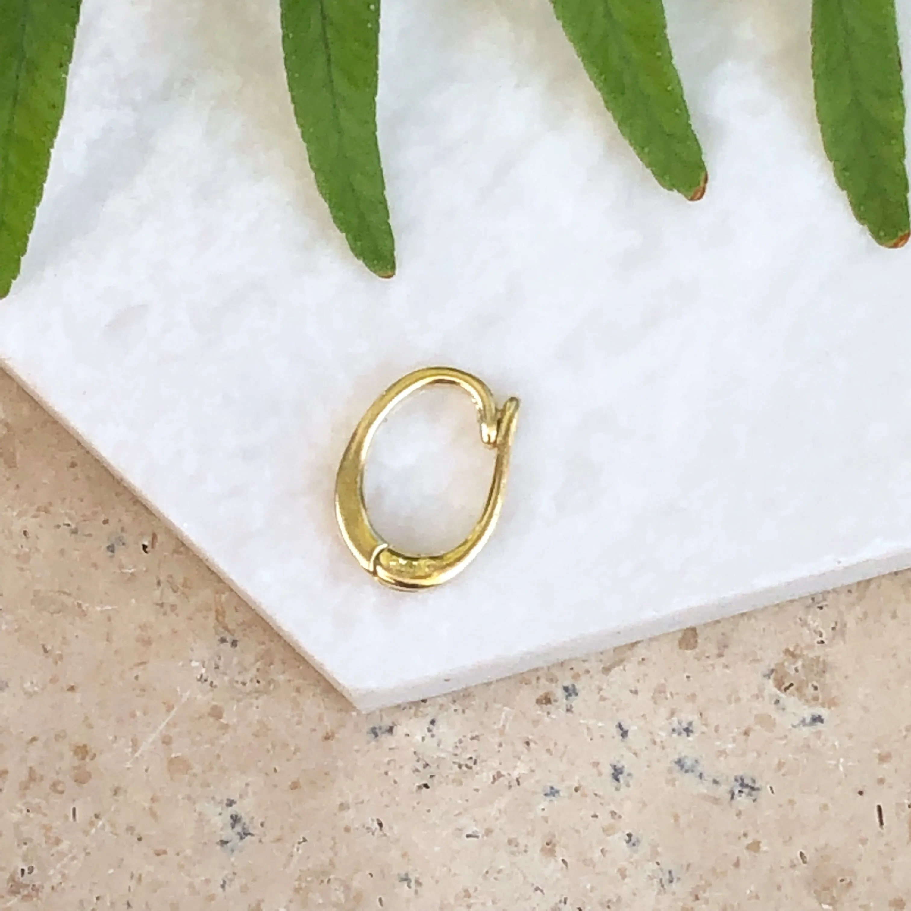 14KT Yellow Gold Medium Pearl Enhancer 8mm