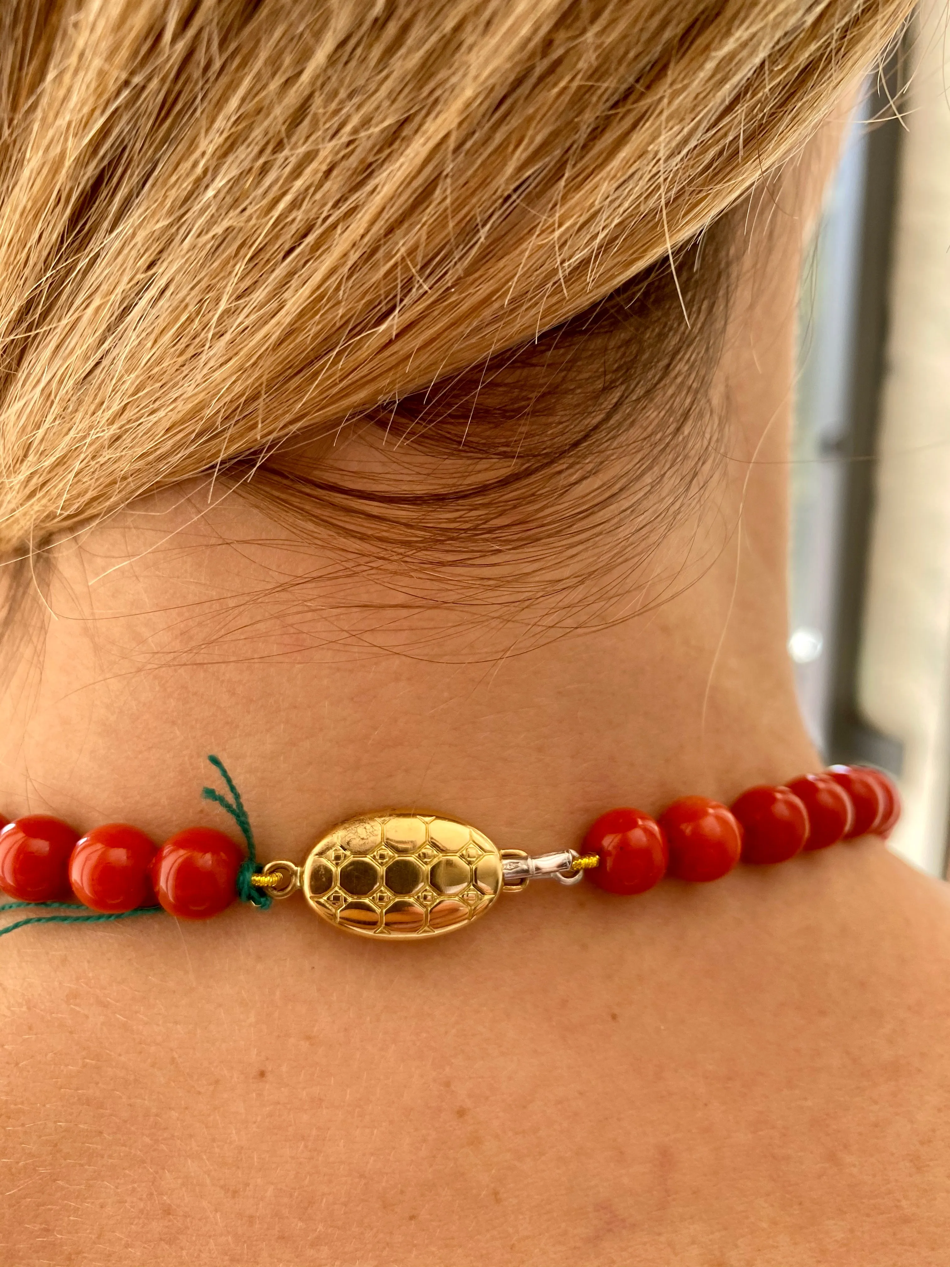 1970s Natural Mediterranean Coral Necklace