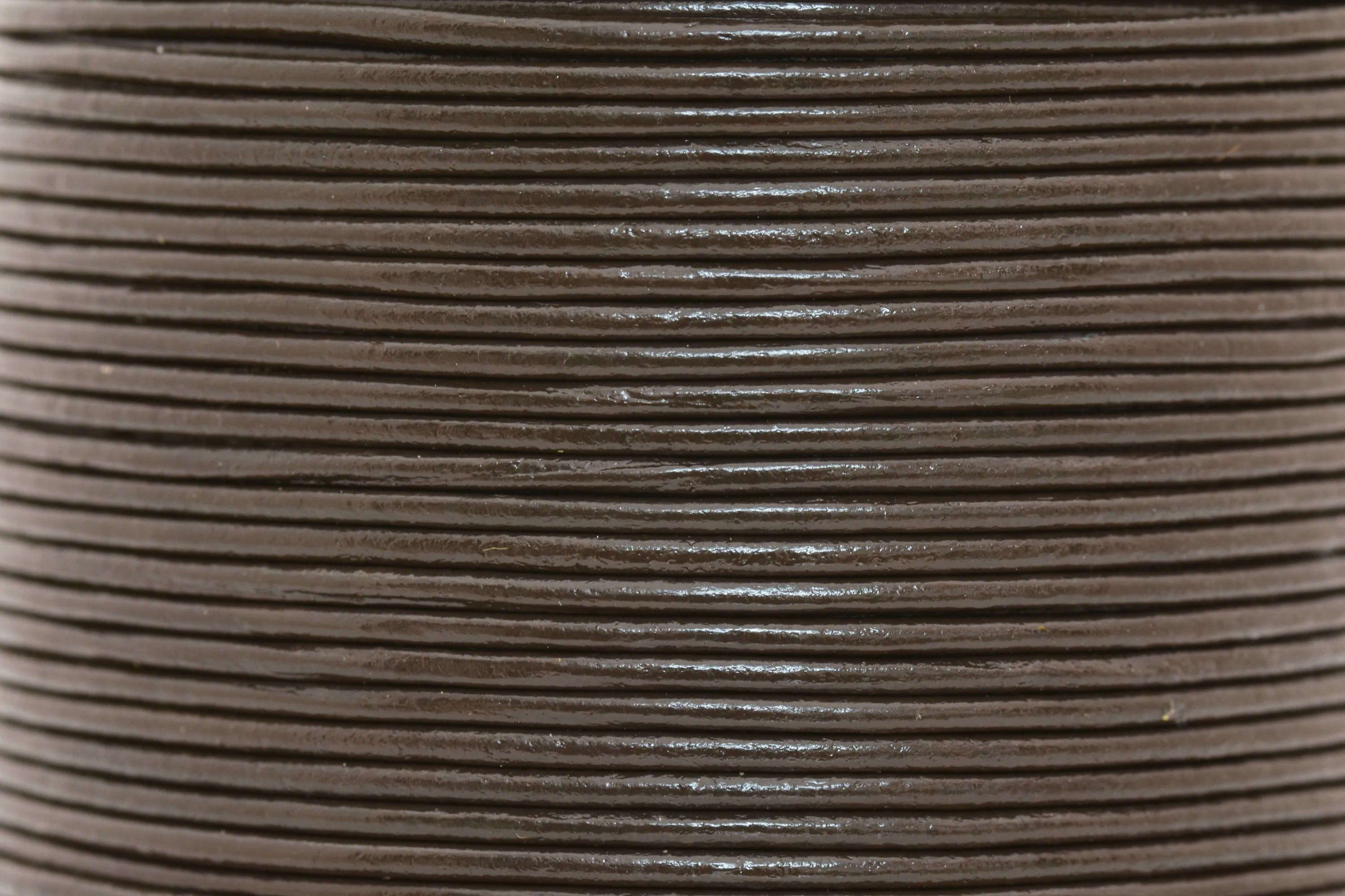 2mm Dark Brown Leather Cord - Round - Premium Quality - Indian Leather - Wrap Bracelet Making Findings - Lead Free - Necklace Making