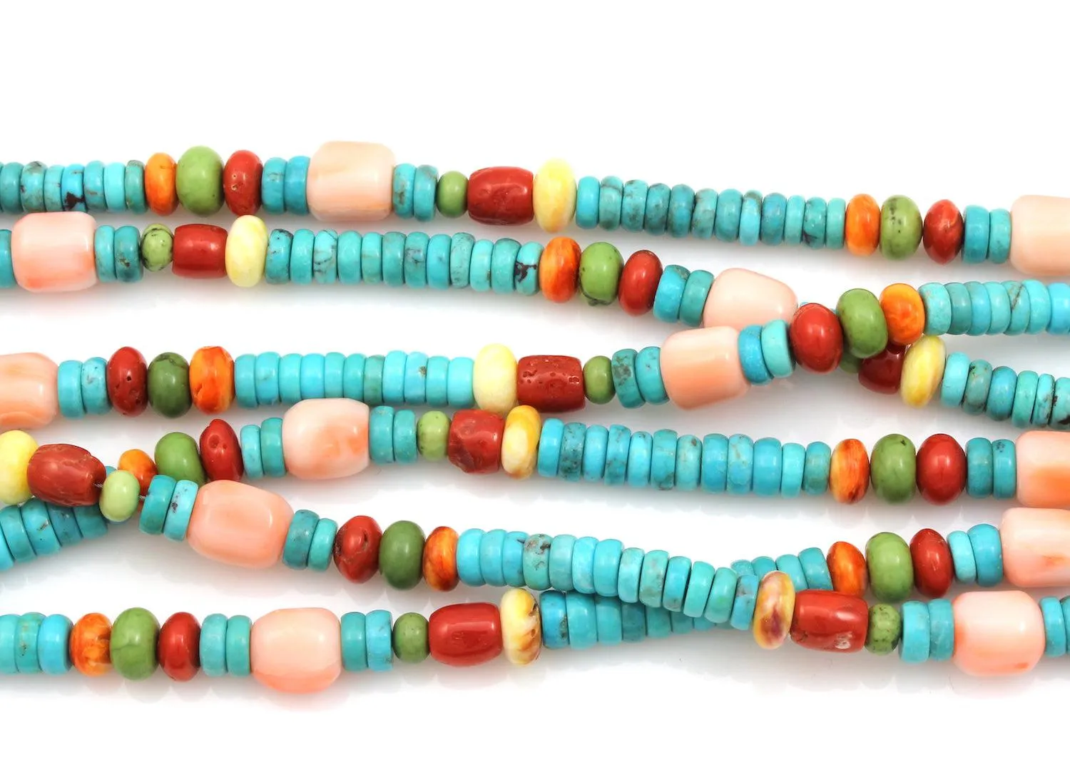 6 Strand Multicolor Necklace