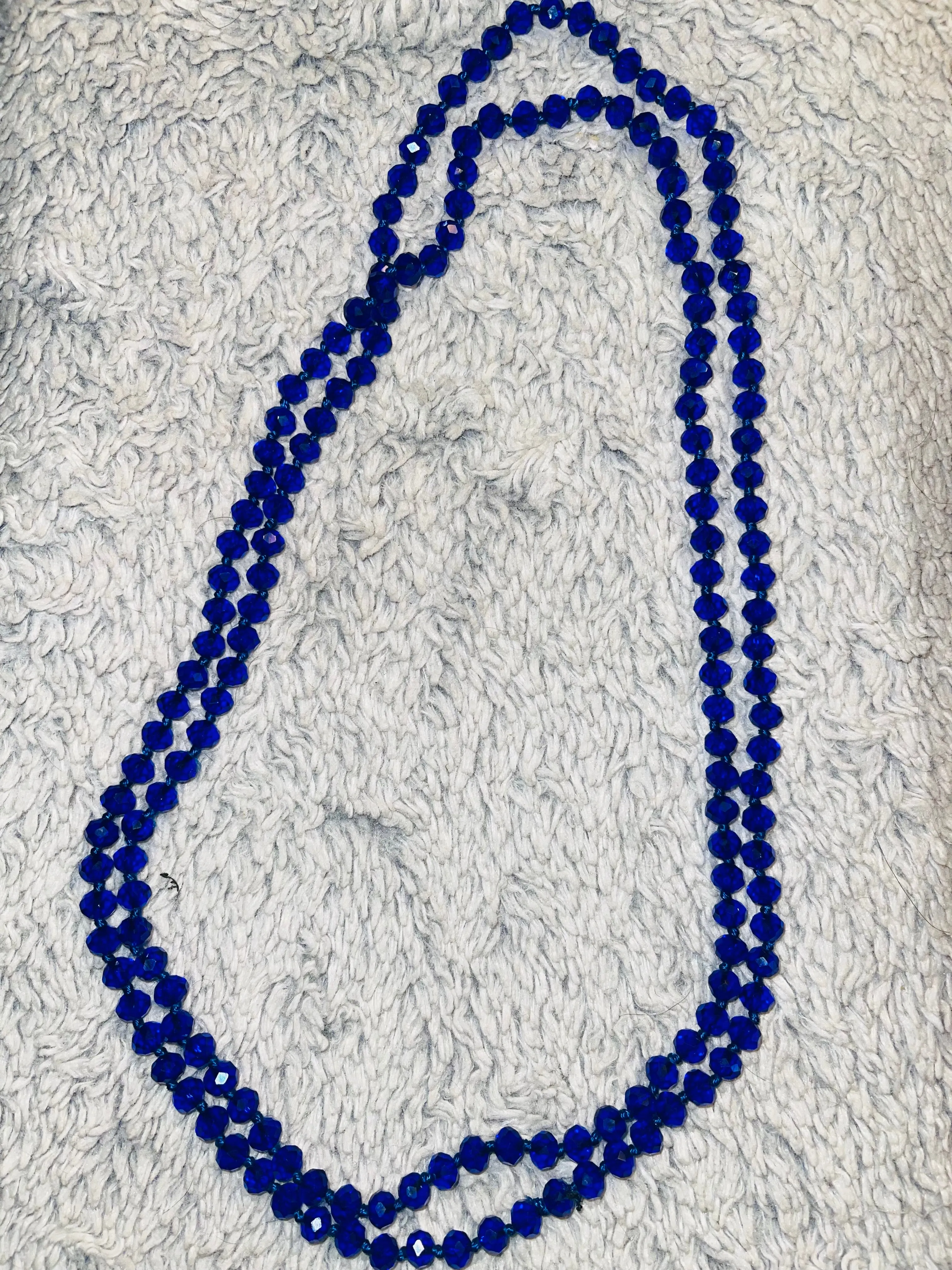 60” BEADED NECKLACES