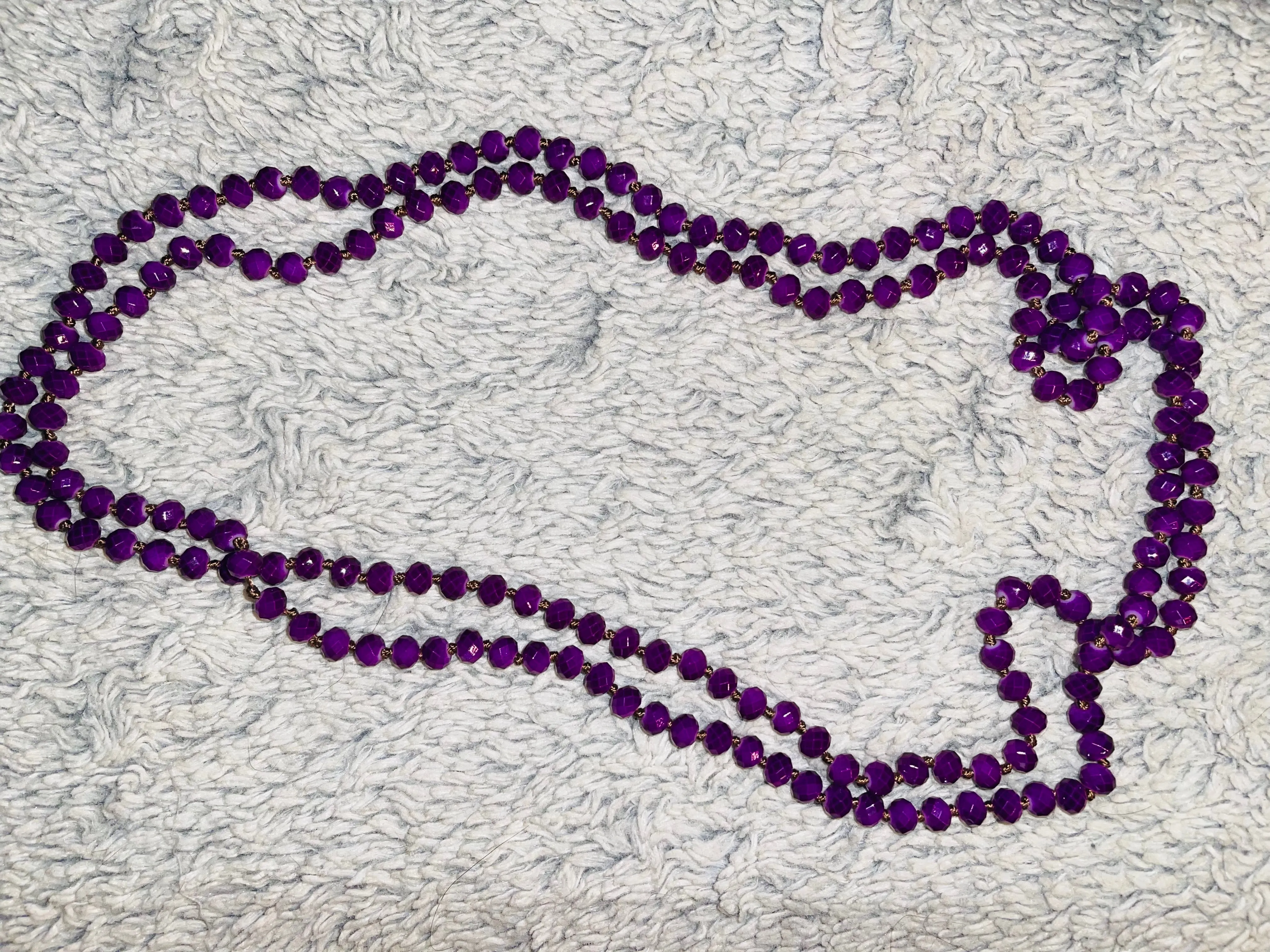 60” BEADED NECKLACES
