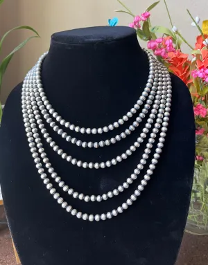 6MM Navajo Pearl Necklaces