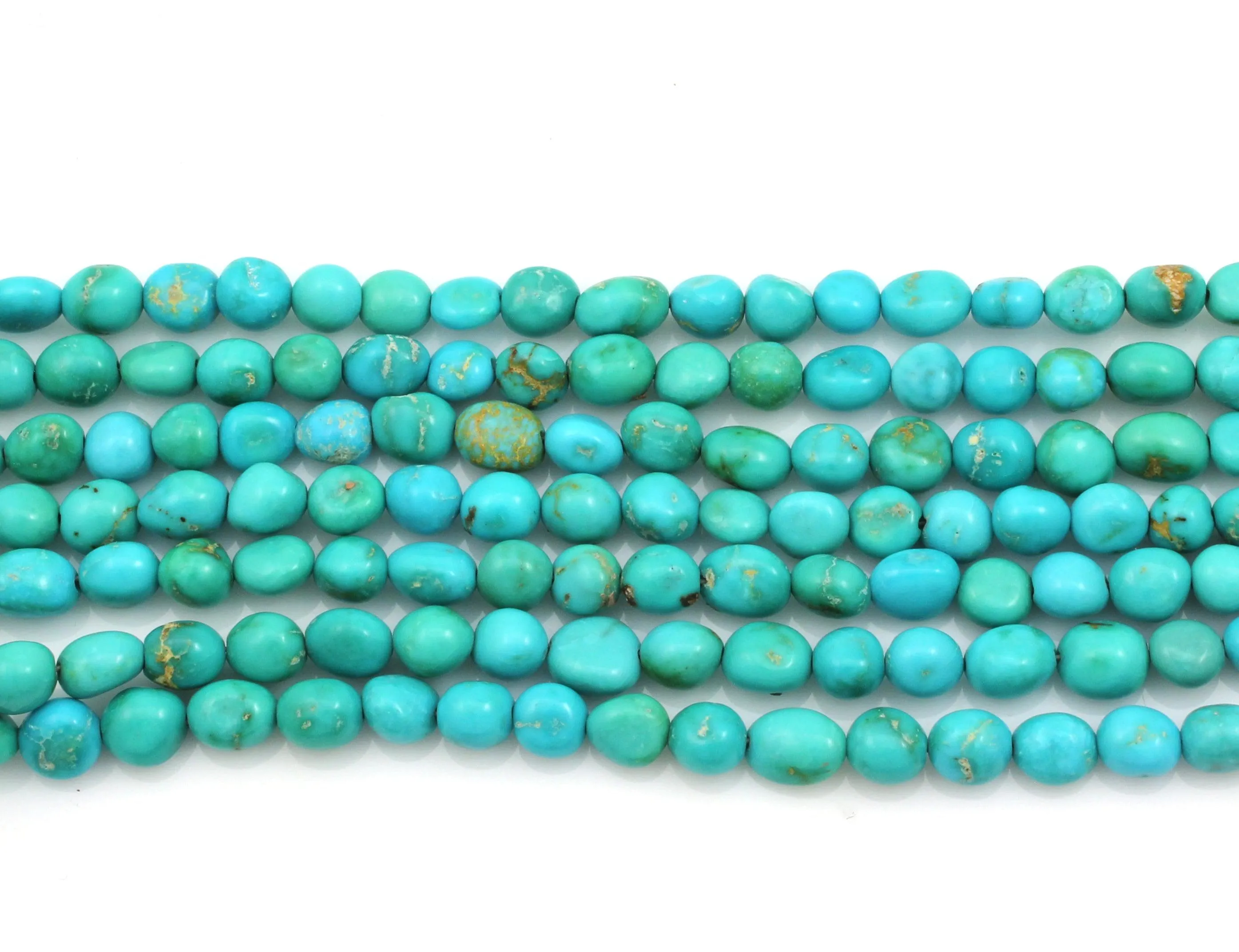 7 Strand Turquoise Necklace