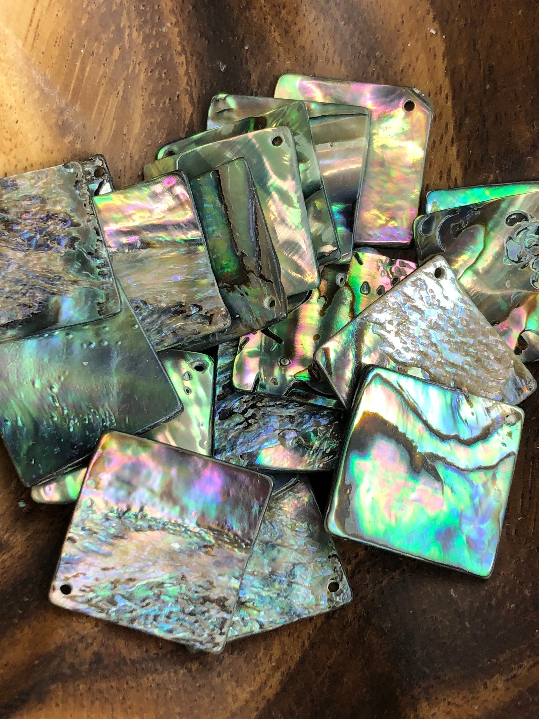 Abalone Mother Of Pearl Beads Sku#M753