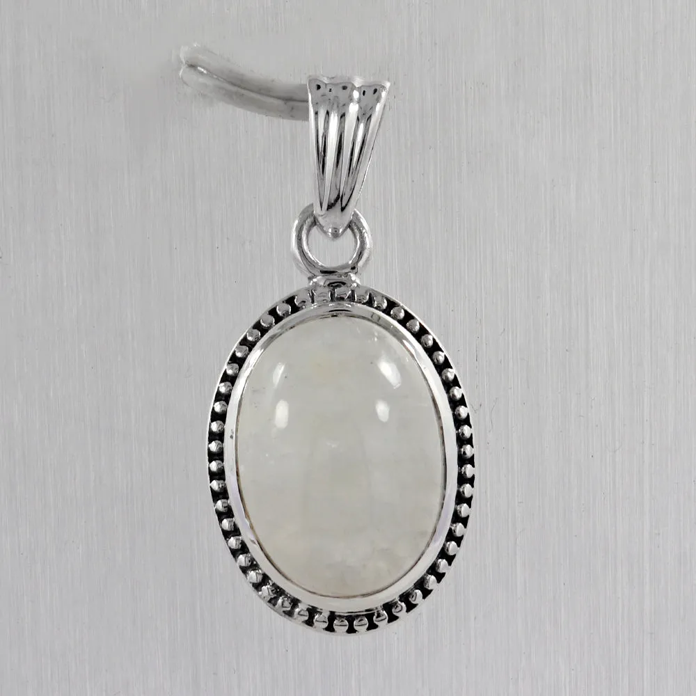 Abalone Shell Silver Pendant