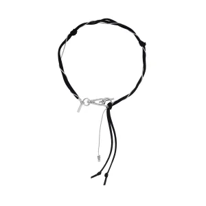 Adjustable Leather Rope Necklace Chain