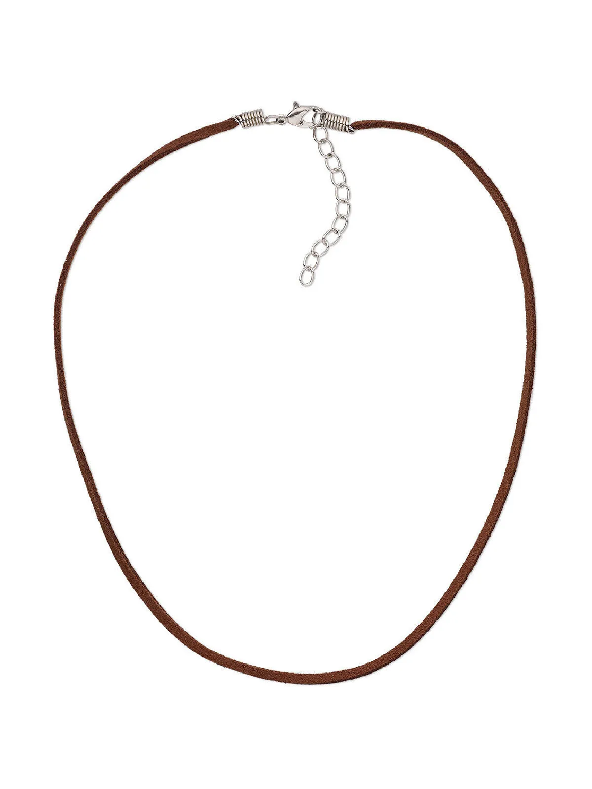 Adjustable Suede Cord Necklace
