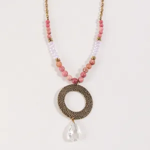 Alli Beaded Pendant Necklace