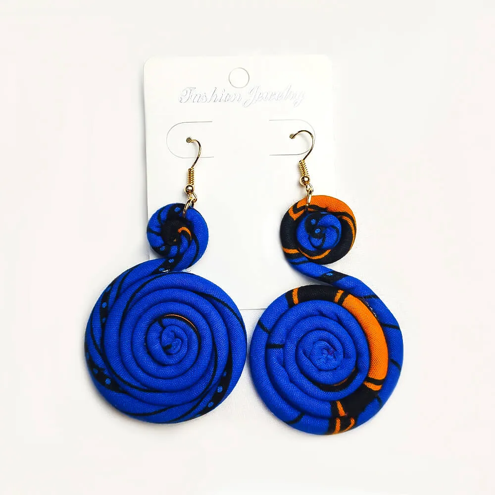 Ankara Rope Earrings