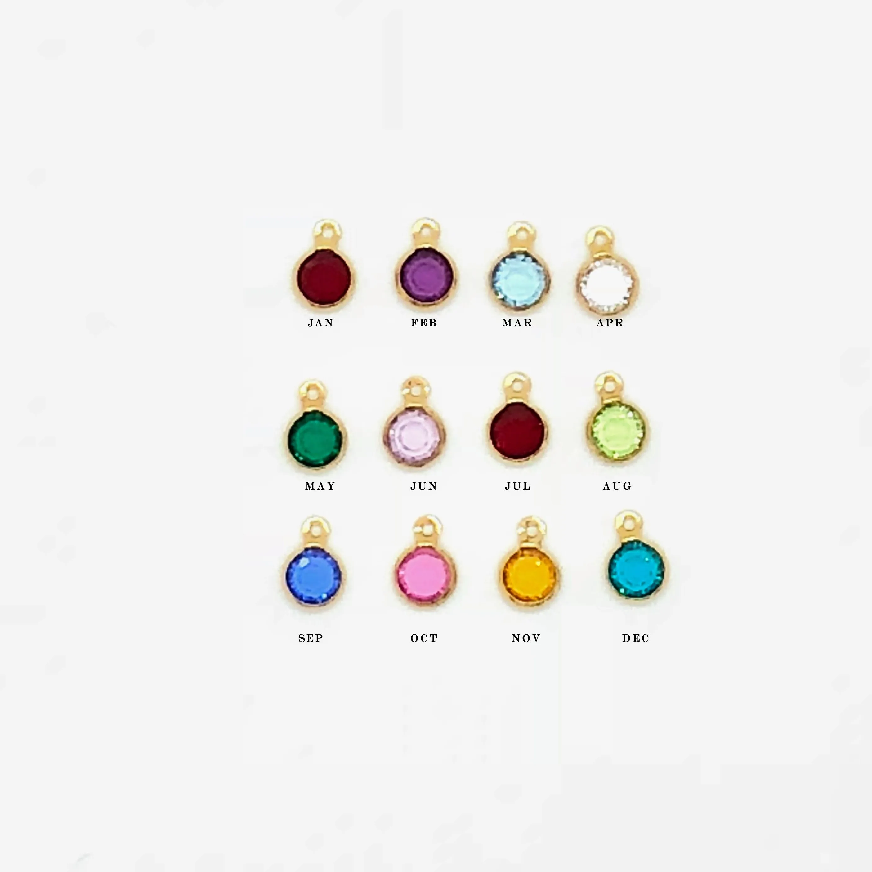 August Peridot Birthstone 14K Gold Necklace