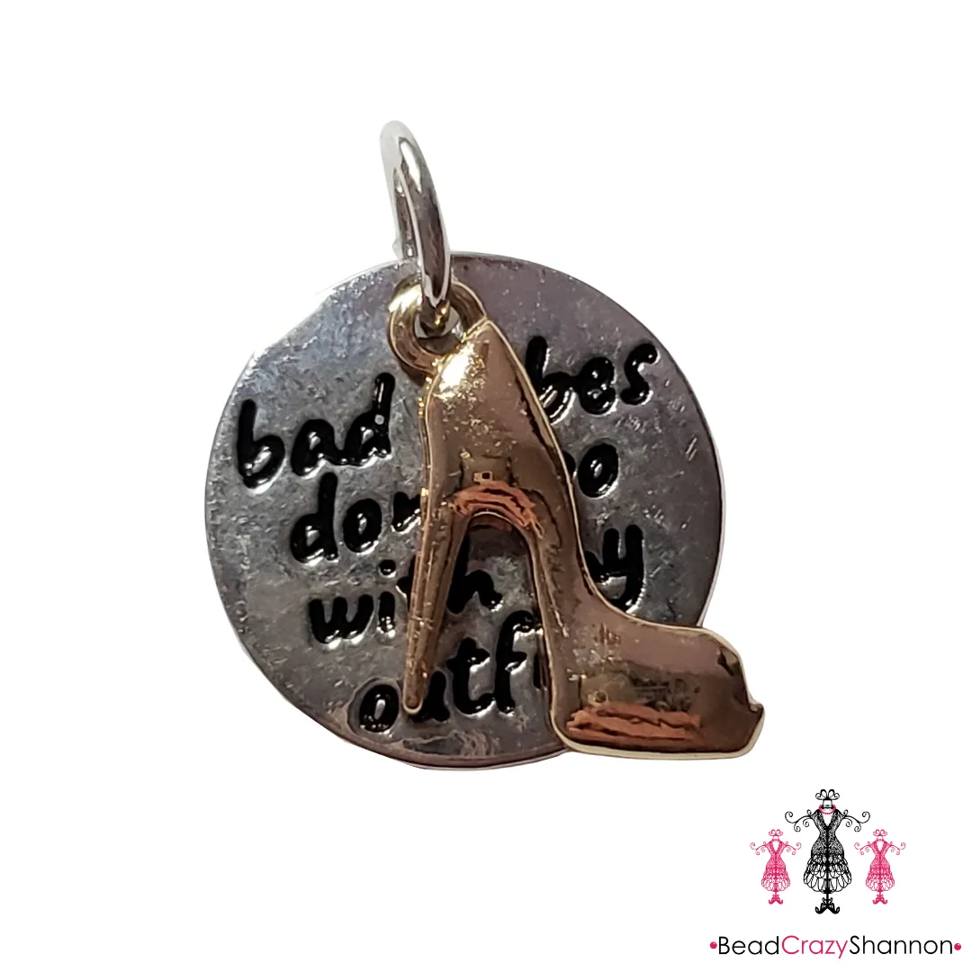 Bad Vibes Don't Go With My Outfit Necklace