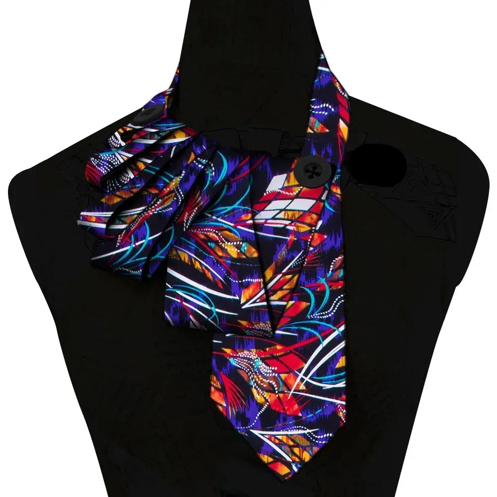 Bazin Fabric Handmade Collar