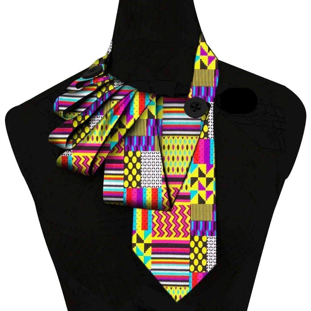 Bazin Fabric Handmade Collar