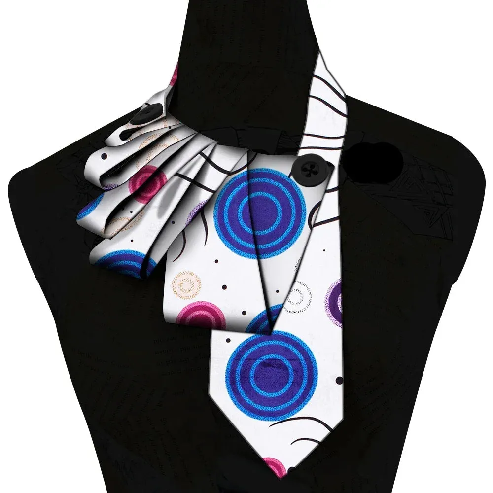 Bazin Fabric Handmade Collar