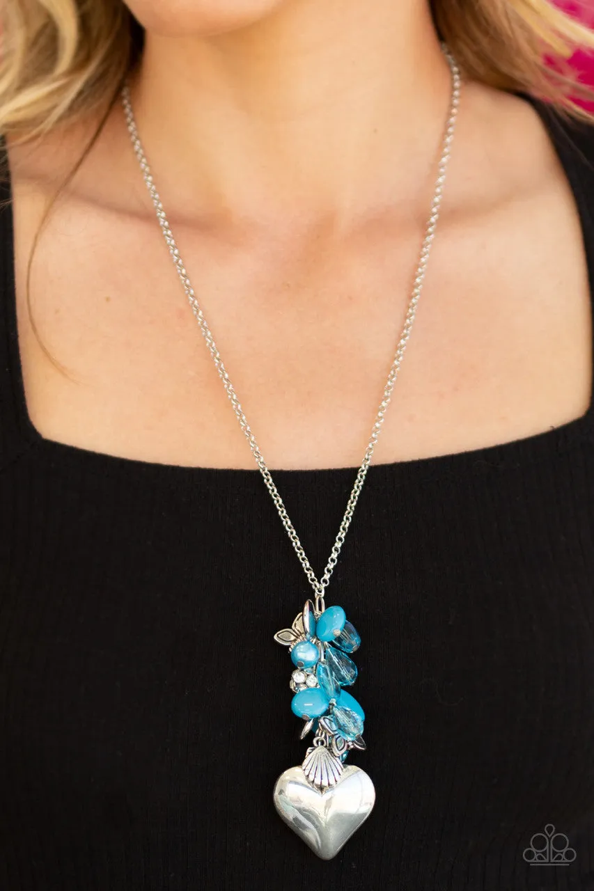 Beach Buzz Blue Paparazzi Necklace