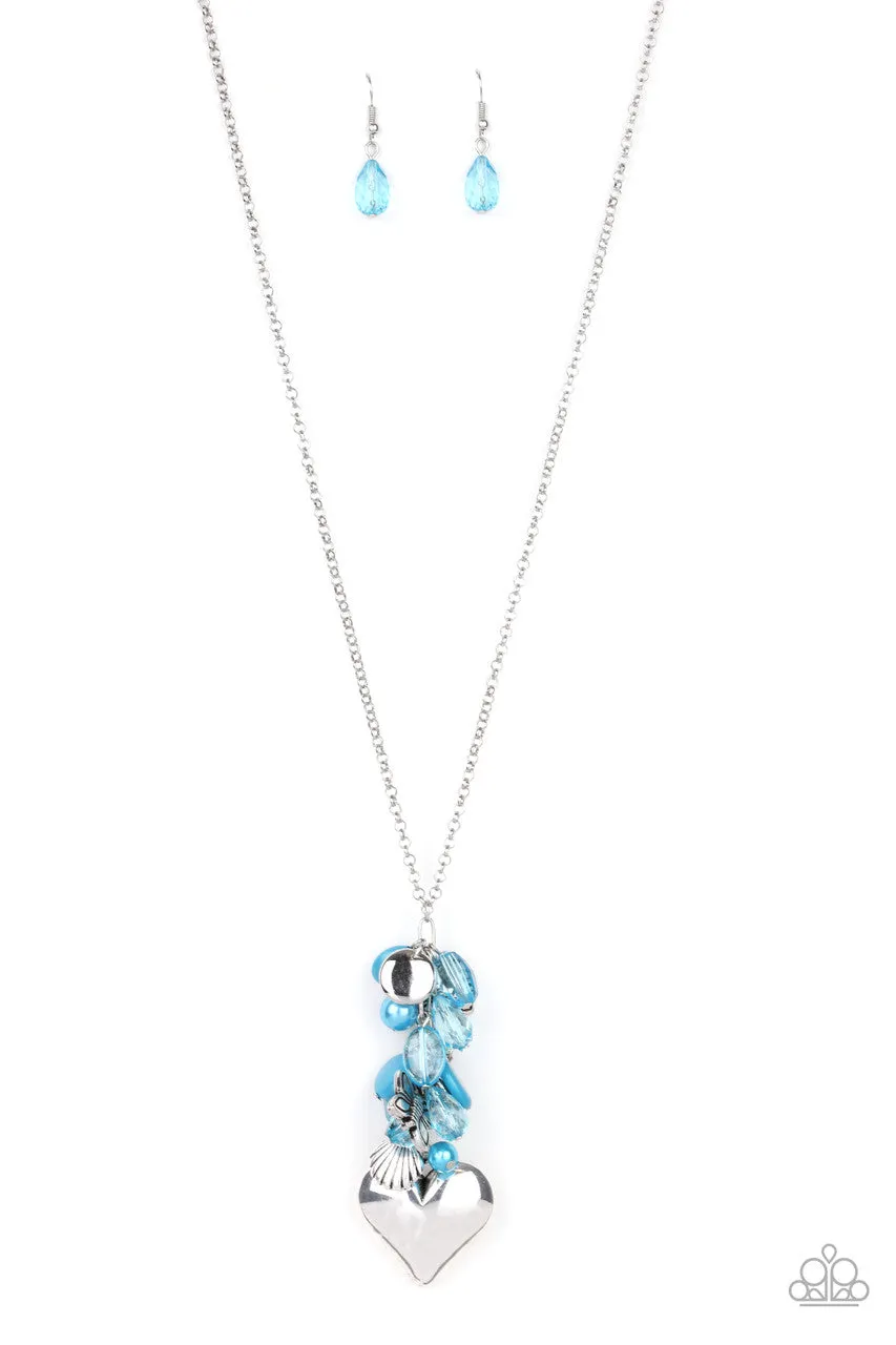 Beach Buzz Blue Paparazzi Necklace