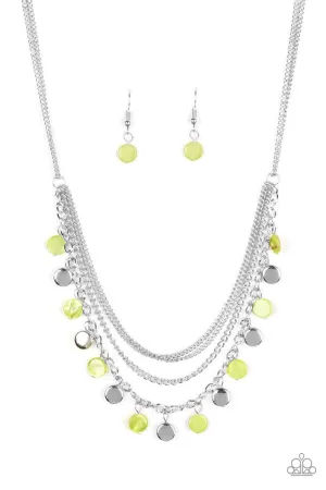 Beach Flavor Green Paparazzi Necklace