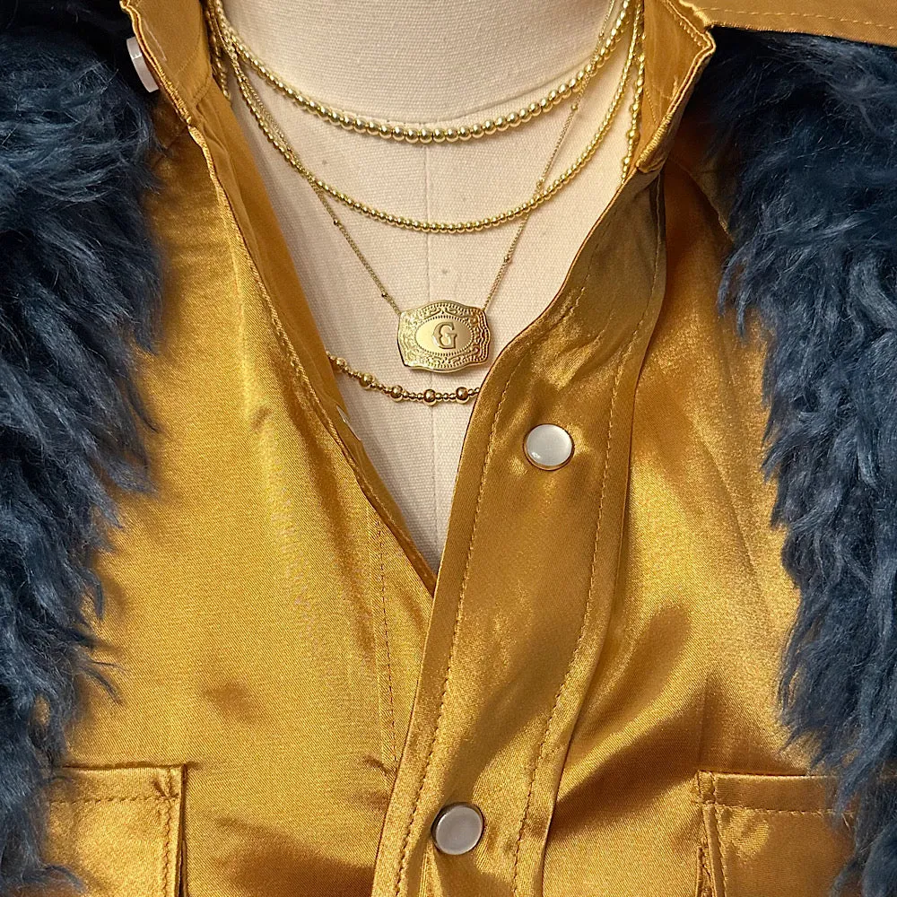 Belt Buckle Necklace
