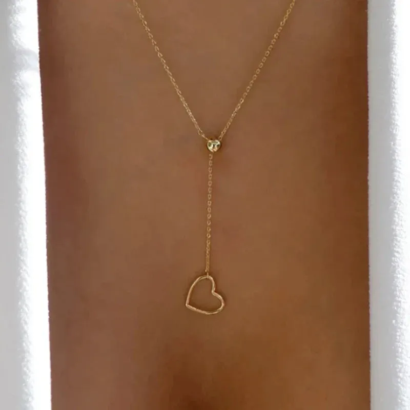 Bohemia Multilayer Round Crystal Pendant Necklaces For Women Snake Chain Choker Necklace Fashion Jewelry Party Gift