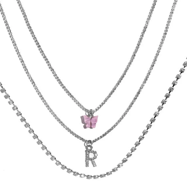 Bohemian Multilayer Necklace for Women with Pendant Variants