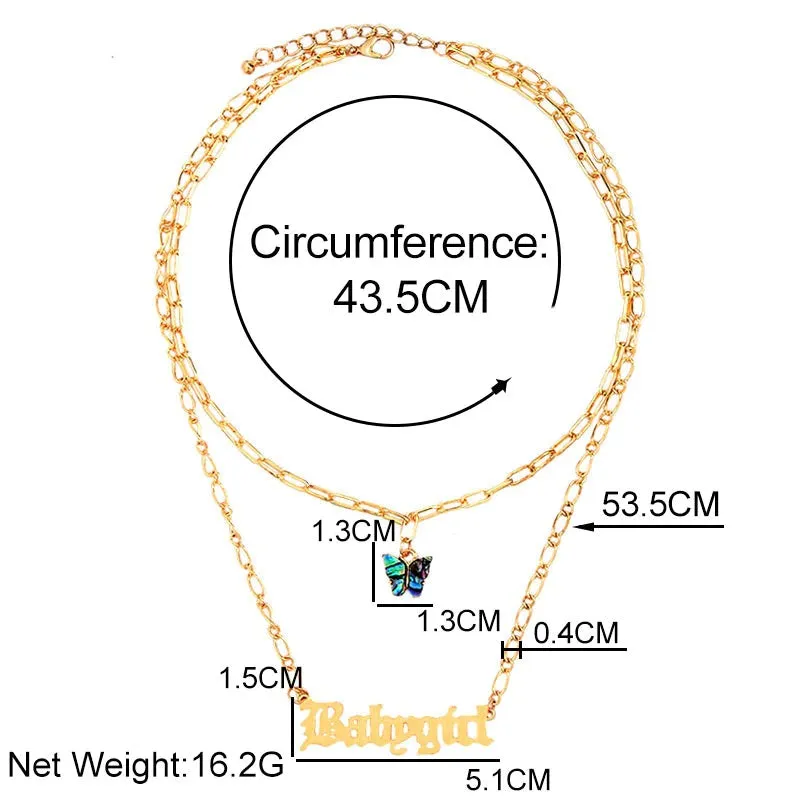 Bohemian Multilayer Necklace for Women with Pendant Variants
