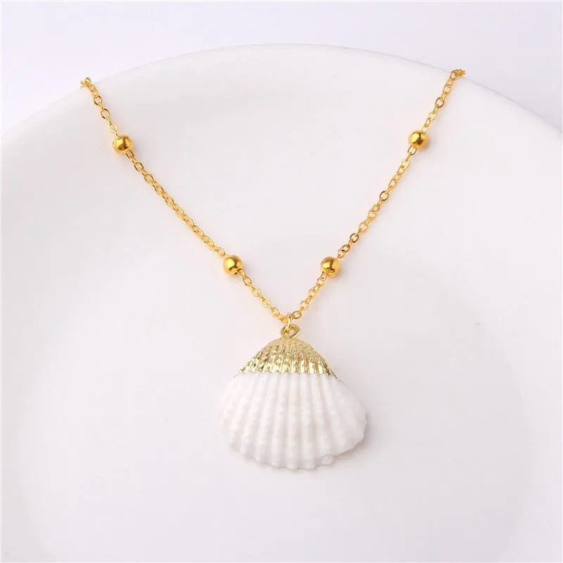 Boho Conch Shell Necklace