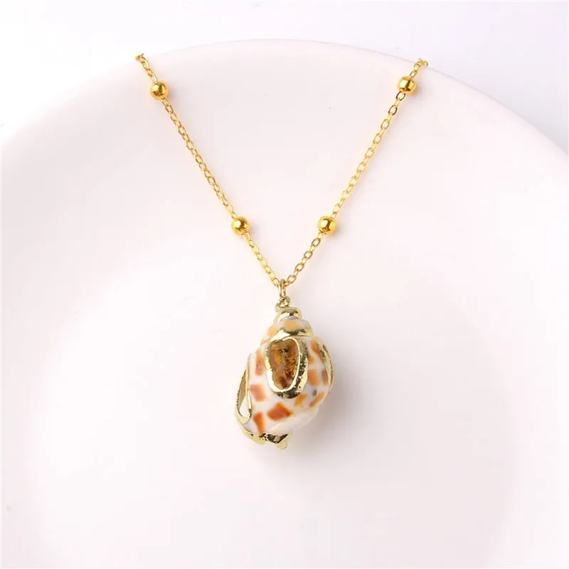 Boho Conch Shell Necklace