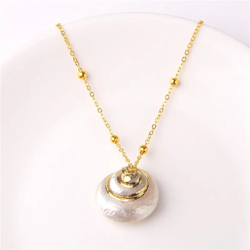 Boho Conch Shell Necklace