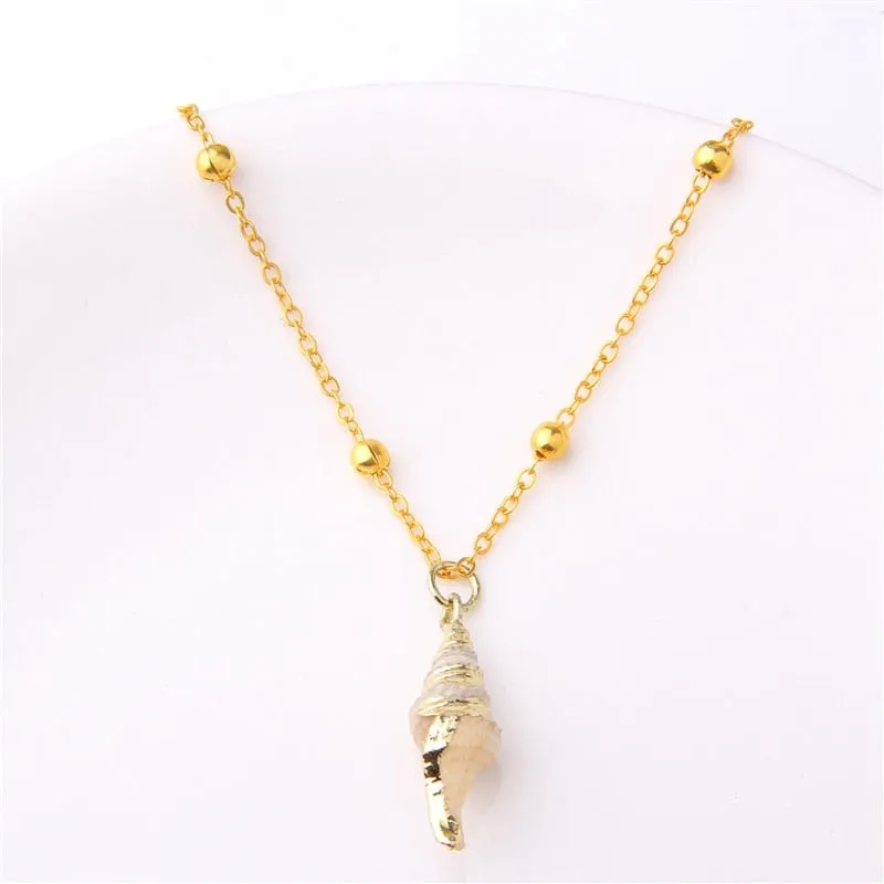 Boho Conch Shell Necklace