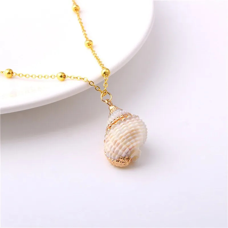 Boho Conch Shell Necklace
