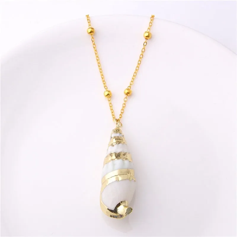 Boho Conch Shell Necklace
