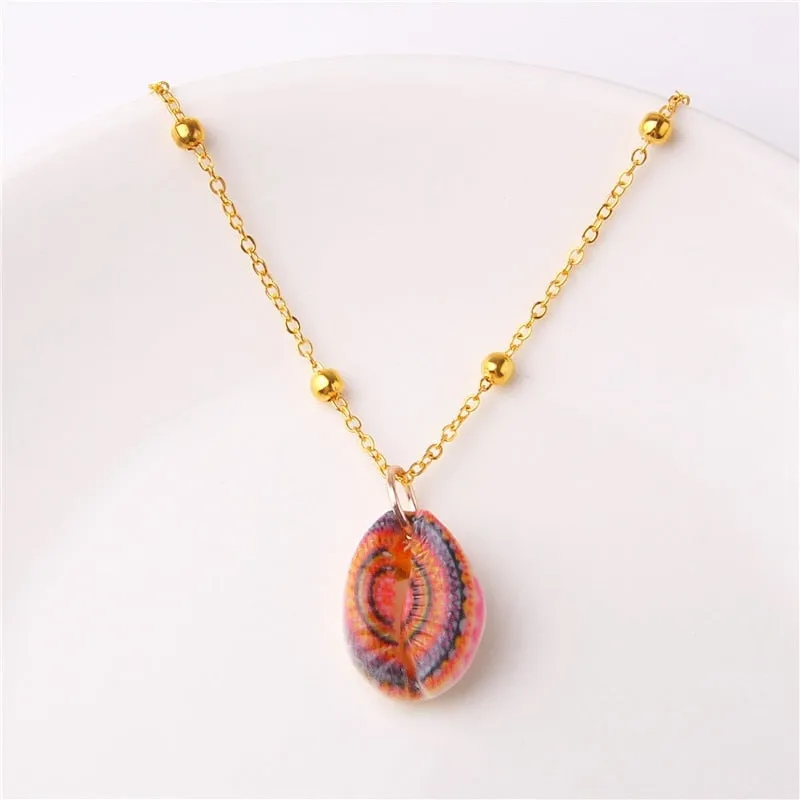 Boho Conch Shell Necklace