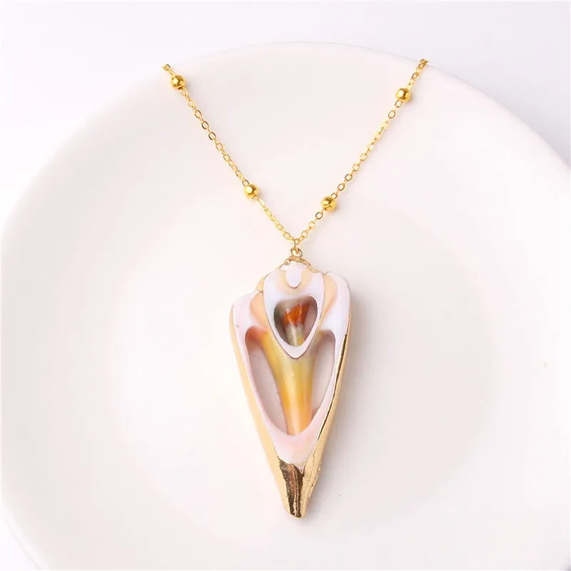 Boho Conch Shell Necklace