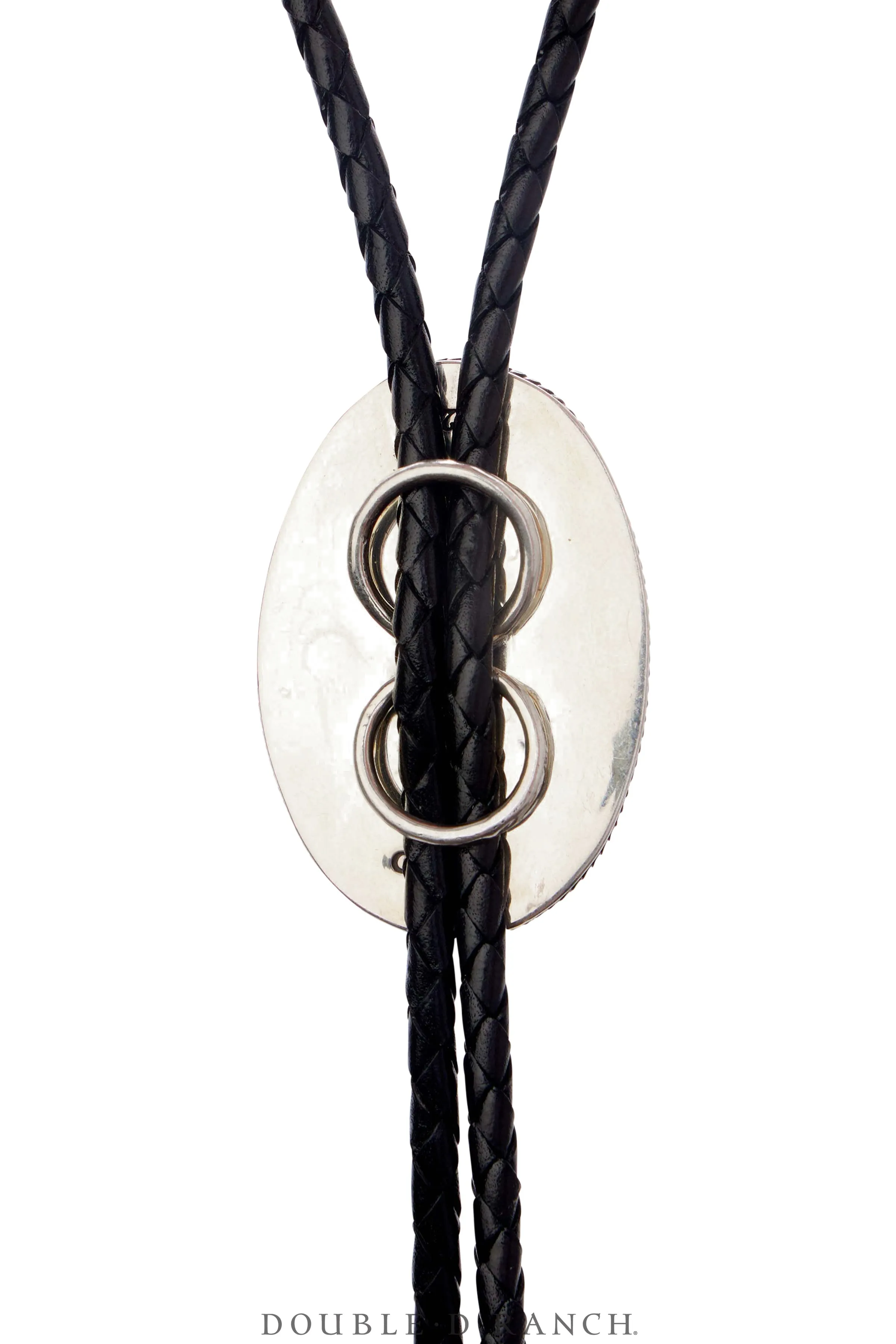 Bolo, Natural Stone, Turquoise, Dark Matrix, Hallmark, Contemporary, 3503