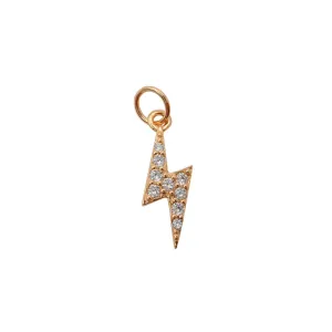 Bolt Charm | Rose Gold