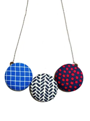 BOTÓN DE AZÚCAR - Bombón Necklace- Pattern Contrast