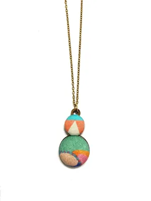 BOTÓN DE AZÚCAR- Mini Double Necklace - Pastel Geometry