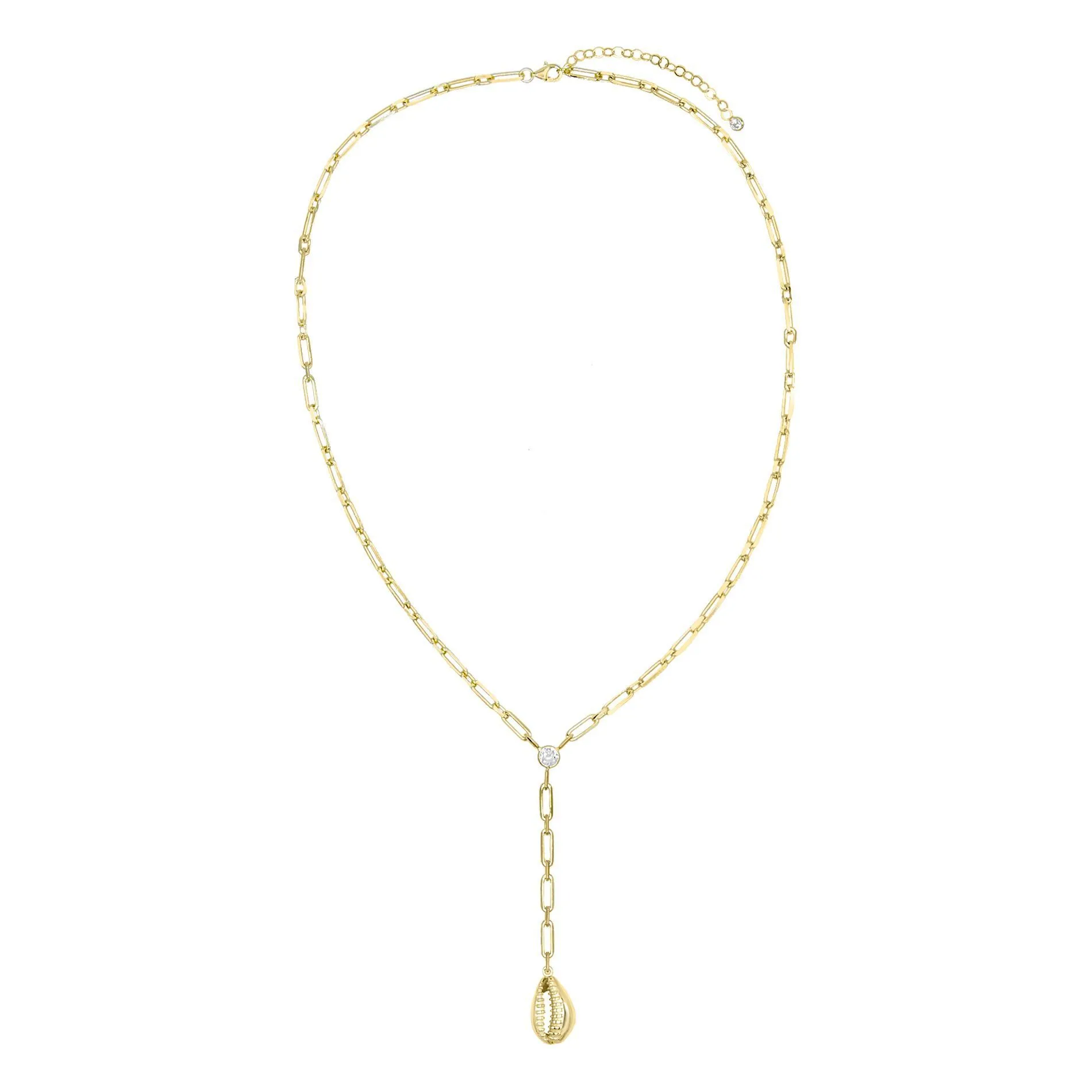 Box Link Shell Lariat