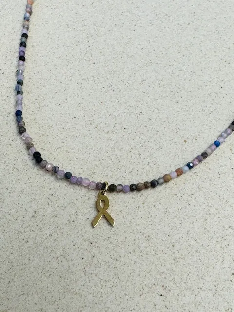 Bring the Hostages Home 2mm beaded necklaces