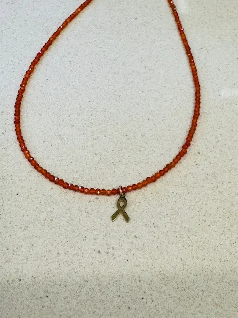 Bring the Hostages Home 2mm beaded necklaces