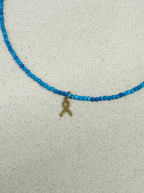 Bring the Hostages Home 2mm beaded necklaces