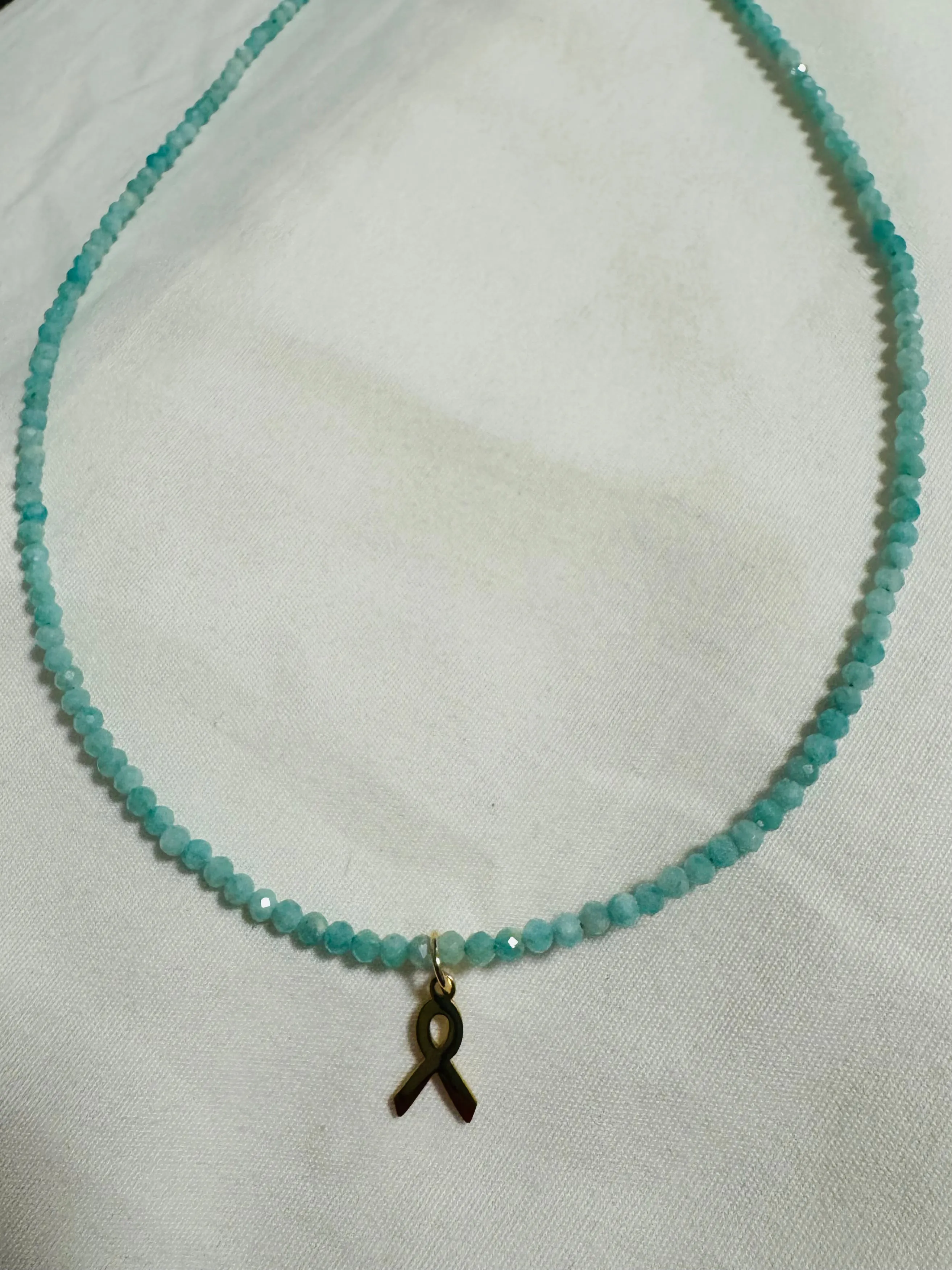 Bring the Hostages Home 2mm beaded necklaces
